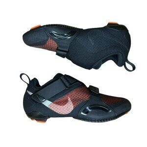 ❤️🚲Nike SuperRep Cycle Sz 6.5 Women Cycling Shoes Spinning Black Red CJ0775-008